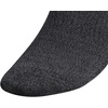 image:imageadidas Mens Athletic Cushioned No Show Socks 6 PairsBlackOnix Grey