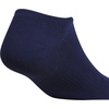 image:imageadidas Mens Athletic Cushioned No Show Socks 6 PairsDark BlueCollegiate NavyTech Indigo Blue