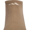 image:imageadidas Mens Athletic Cushioned No Show Socks 6 PairsKhaki SixWhiteCrystal Linen Beige