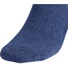image:imageadidas Mens Athletic Cushioned No Show Socks 6 PairsTech Indigo BlueGreyCollegiate Navy