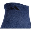 image:imageadidas Mens Athletic Cushioned No Show Socks 6 PairsTech Indigo BlueGreyCollegiate Navy