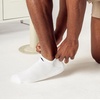 image:imageadidas Mens Athletic Cushioned No Show Socks 6 PairsTech Indigo BlueGreyUniversity Navy