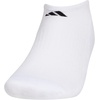image:imageadidas Mens Athletic Cushioned No Show Socks 6 PairsWhiteAlumina BeigeCarbon Grey
