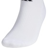 image:imageadidas Mens Athletic Cushioned No Show Socks 6 PairsWhiteBlack