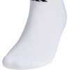 image:imageadidas Mens Athletic Cushioned No Show Socks 6 PairsWhiteBlackWhite