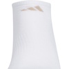 image:imageadidas Mens Athletic Cushioned No Show Socks 6 PairsWhiteWonder BeigeAlumina Beige