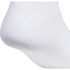 image:imageadidas Mens Athletic Cushioned No Show Socks 6 PairsWhiteWonder BeigeAlumina Beige
