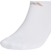 image:imageadidas Mens Athletic Cushioned No Show Socks 6 PairsWhiteWonder BeigeAlumina Beige