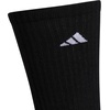 image:imageadidas Mens Cushioned Socks 3 PairsBlackOnix GreyWhite30Crew