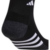 image:imageadidas Mens Cushioned Socks 3 PairsBlackOnix GreyWhite30Quarter