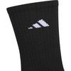 image:imageadidas Mens Cushioned Socks 3 PairsBlackWhiteCarbon Grey40Crew