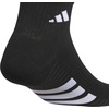 image:imageadidas Mens Cushioned Socks 3 PairsBlackWhiteCarbon Grey40Quarter