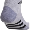 image:imageadidas Mens Cushioned Socks 3 PairsCool Light HeatherGreyBlack30Low Cut