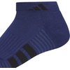 image:imageadidas Mens Cushioned Socks 3 PairsDark BlueWhiteCool Light Heather40Low Cut