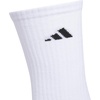 image:imageadidas Mens Cushioned Socks 3 PairsWhiteBlackClear Grey40Crew