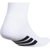 image:imageadidas Mens Cushioned Socks 3 PairsWhiteBlackClear Grey40Crew