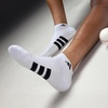 image:imageadidas Mens Cushioned Socks 3 PairsWhiteBlackClear Grey40Low Cut