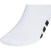 image:imageadidas Mens Cushioned Socks 3 PairsWhiteBlackClear Grey40Low Cut