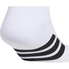 image:imageadidas Mens Cushioned Socks 3 PairsWhiteBlackClear Grey40Low Cut