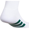 image:imageadidas Mens Cushioned Socks 3 PairsWhiteCollegiate GreenBlack40Crew