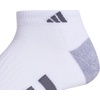 image:imageadidas Mens Cushioned Socks 3 PairsWhiteGreyOnix Grey30Low Cut
