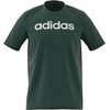 image:imageadidas Mens Essentials Single Jersey Linear Embroidered Logo TShirtCollegiate Green