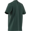 image:imageadidas Mens Essentials Single Jersey Linear Embroidered Logo TShirtCollegiate Green