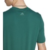 image:imageadidas Mens Essentials Single Jersey Linear Embroidered Logo TShirtCollegiate Green