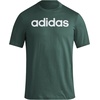 image:imageadidas Mens Essentials Single Jersey Linear Embroidered Logo TShirtCollegiate Green