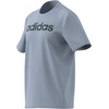 image:imageadidas Mens Essentials Single Jersey Linear Embroidered Logo TShirtWonder Blue