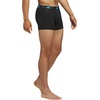 image:imageadidas Mens Microfiber Trunk Underwear 3PackBlackLucid AquamarinePure Orange