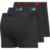 image:imageadidas Mens Microfiber Trunk Underwear 3PackBlackTeam Royal BlueBetter Scarlet