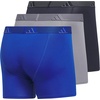 image:imageadidas Mens Microfiber Trunk Underwear 3PackTeam Royal BlueGreyLegend Ink Blue