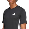image:imageadidas Mens Train Essentials Feelready 3Stripes TShirtBlack