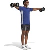 image:imageadidas Mens Train Essentials Feelready 3Stripes TShirtDark Blue