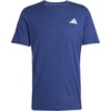 image:imageadidas Mens Train Essentials Feelready 3Stripes TShirtDark Blue