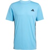 image:imageadidas Mens Train Essentials Feelready 3Stripes TShirtSemi Blue Burst