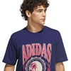 image:imageadidas Mens Varsity Crest Graphic TShirtDark Blue