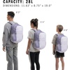 image:imageadidas PHNM School Backpack 28LSilver Violet PurpleFrozen Purple