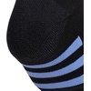 image:imageadidas Womens Cushioned Socks 3 PairsBlackBlue FusionViolet Fusion Purple30No Show