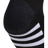 image:imageadidas Womens Cushioned Socks 3 PairsBlackNight GreyWhite30No Show
