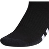 image:imageadidas Womens Cushioned Socks 3 PairsBlackNight GreyWhite30Quarter