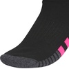 image:imageadidas Womens Cushioned Socks 3 PairsBlackOnix GreyShock Pink30Low Cut