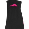 image:imageadidas Womens Cushioned Socks 3 PairsBlackOnix GreyShock Pink30No Show