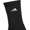image:imageadidas Womens Cushioned Socks 3 PairsBlackWhiteCarbon Grey40Crew