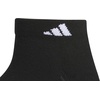 image:imageadidas Womens Cushioned Socks 3 PairsBlackWhiteCarbon Grey40Low Cut