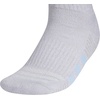 image:imageadidas Womens Cushioned Socks 3 PairsClear Onix GreyGlow BlueClear Pink40Crew