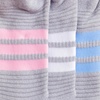 image:imageadidas Womens Cushioned Socks 3 PairsClear Onix GreyGlow BlueClear Pink40Crew