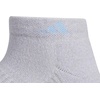 image:imageadidas Womens Cushioned Socks 3 PairsClear Onix GreyGlow BlueClear Pink40Low Cut