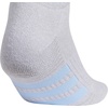 image:imageadidas Womens Cushioned Socks 3 PairsClear Onix GreyGlow BlueClear Pink40Low Cut